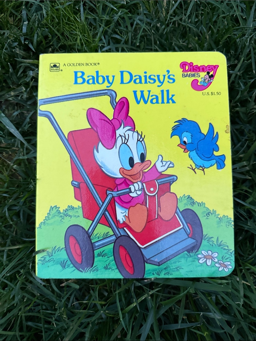 Disney Baby Daisy's Walk A Golden Book Board Book